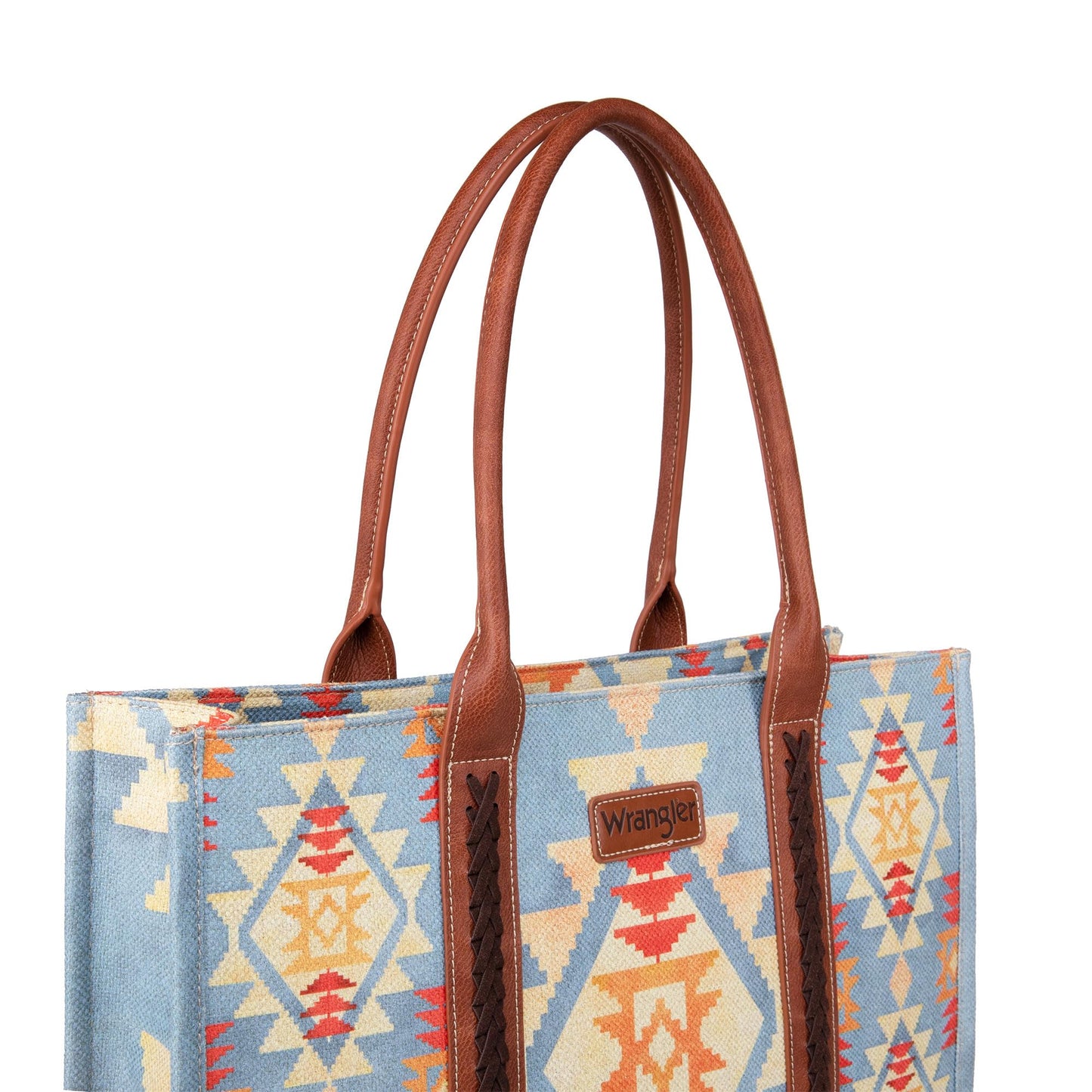 Wrangler Tote Bag for Women Western Purse and Aztec Satchel Handbag