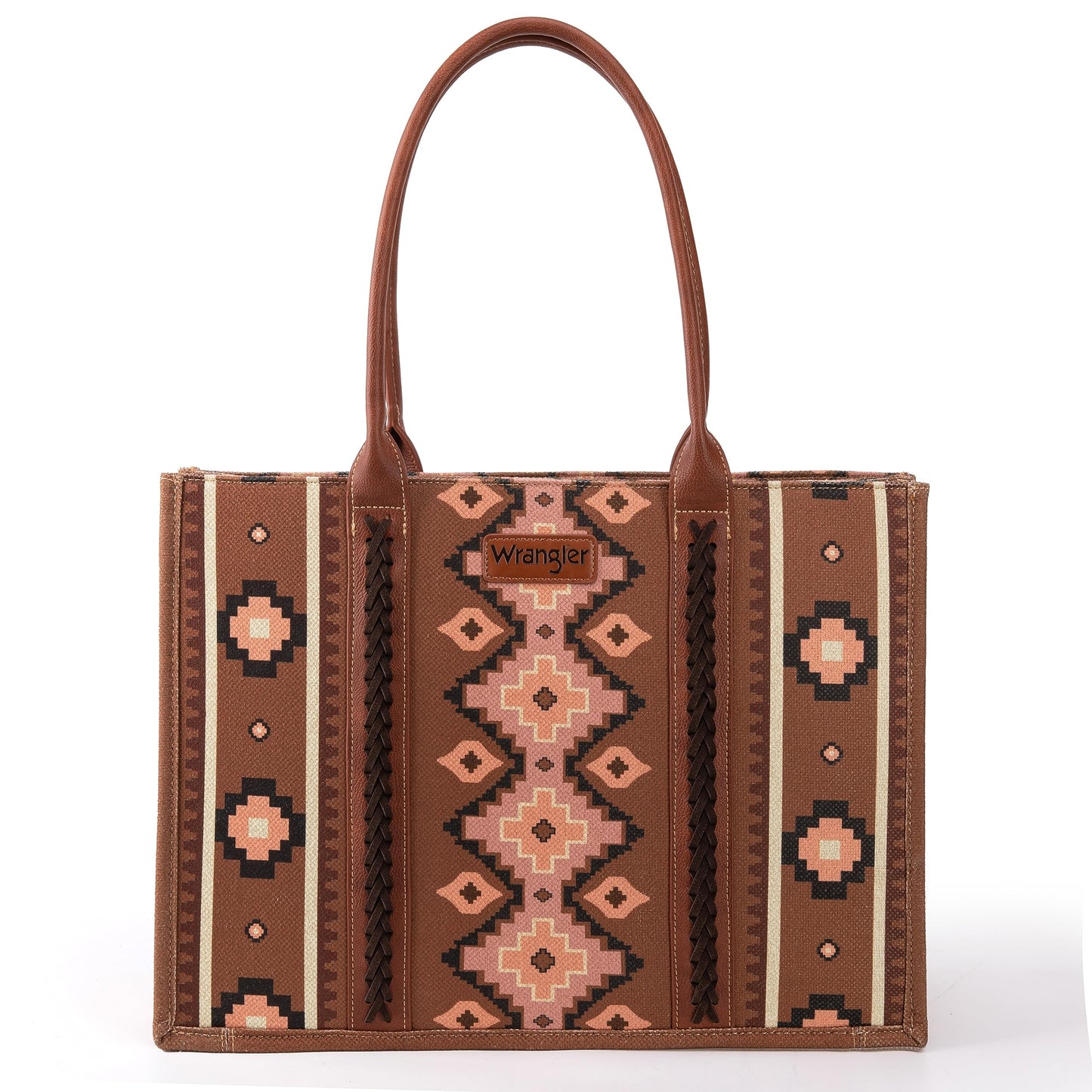Wrangler Tote Bag for Women Western Purse and Aztec Satchel Handbag