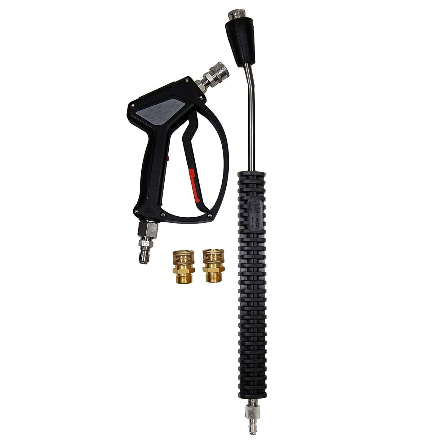 MTM Hydro Pressure Washer 20? Extension Wand and SGS28 Spray Gun Kit High Pressure Sprayer with Live Swivel 4000 PSI for Car Wash and Auto Detailing